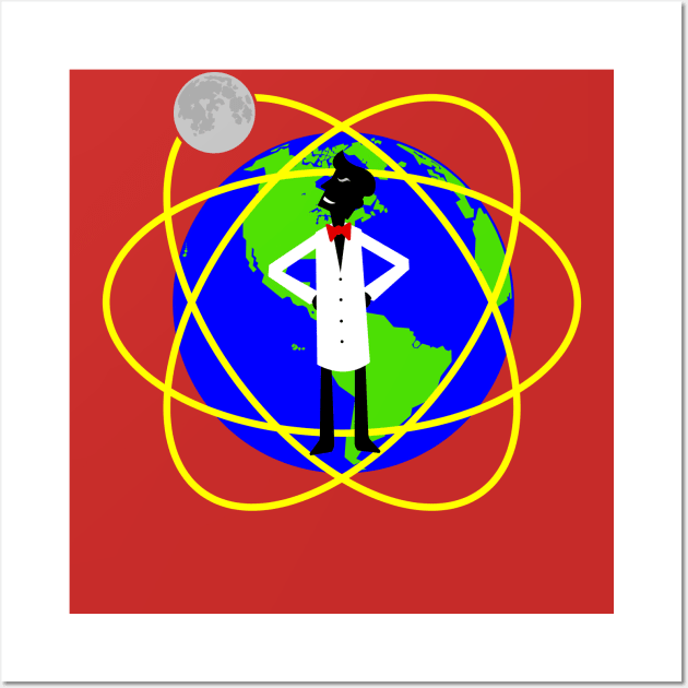 The Science Guy Wall Art by Darkagnt210